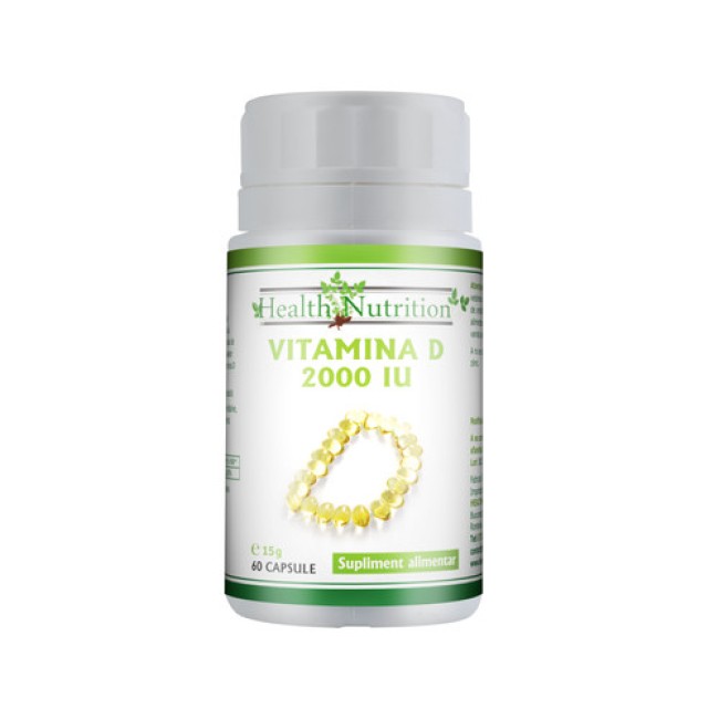 Vitamina D 2000 IU Health Nutrition